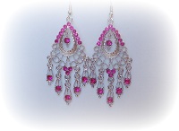 Orientales gouttes roses