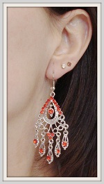 Orientales gouttes rouges