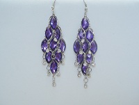 BO strass cascade violet