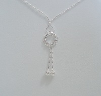 Collier strass rond