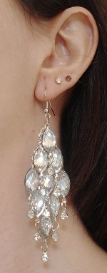 BO strass cascade cristal